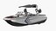 Marine Sport Wakeboard Boat Rigged for Cinema 4D