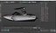 Marine Sport Wakeboard Boat Rigged for Cinema 4D