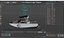 Marine Sport Wakeboard Boat Rigged for Cinema 4D
