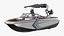 Marine Sport Wakeboard Boat Rigged for Cinema 4D