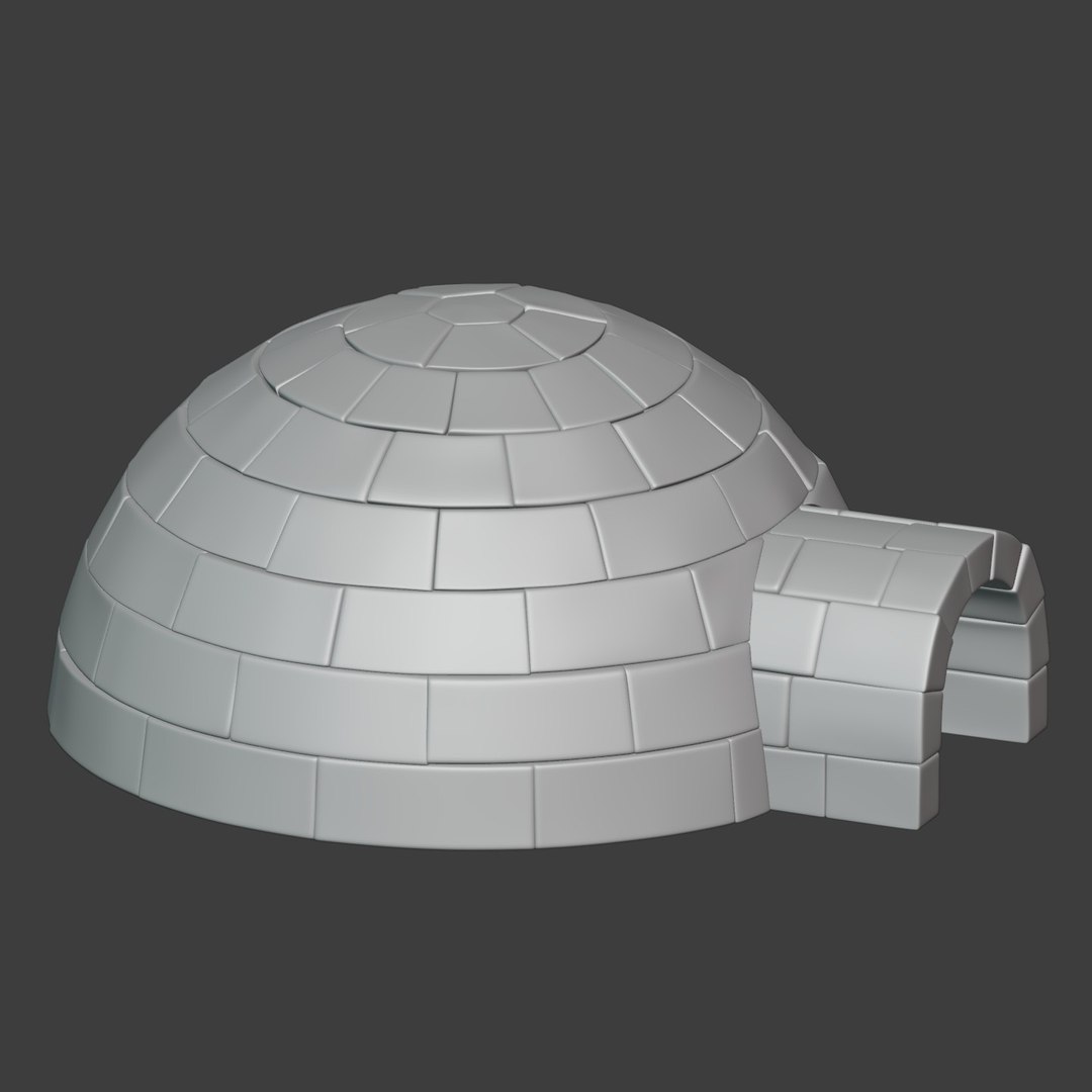 3D Igloo https://p.turbosquid.com/ts-thumb/nS/h16VEo/Ru/i11/jpg/1716679526/1920x1080/fit_q87/1c6021caca9319cac38d1bf37eaf3d2662857849/i11.jpg