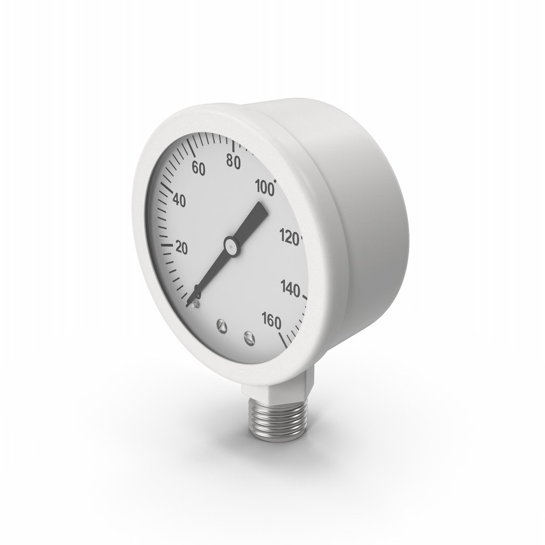 Pressure Gauge 3D model - TurboSquid 2183609