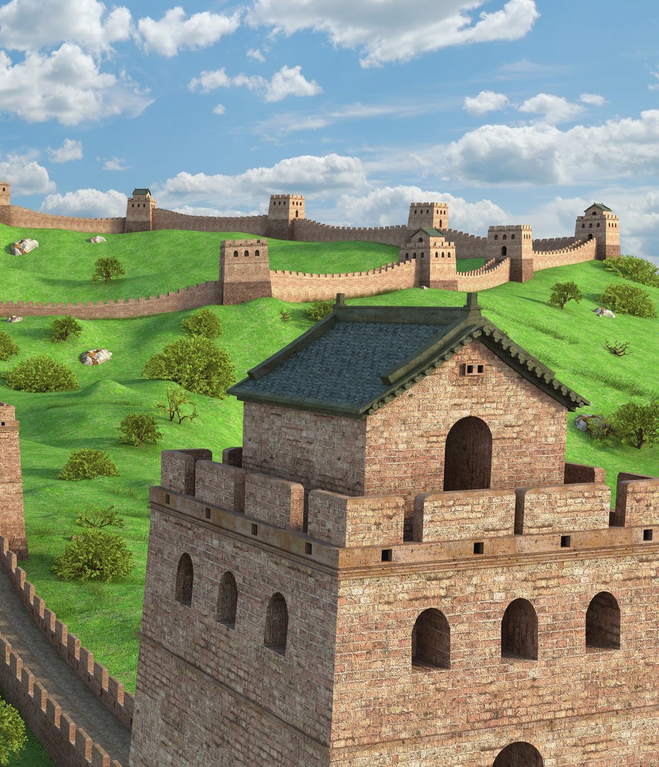 great wall china 3D model https://p.turbosquid.com/ts-thumb/nS/rUhBL6/OTelz76k/wallschina2/jpg/1543949593/1920x1080/fit_q87/ffe94f3f7eee21c8a1b679a51327f210f22c9864/wallschina2.jpg