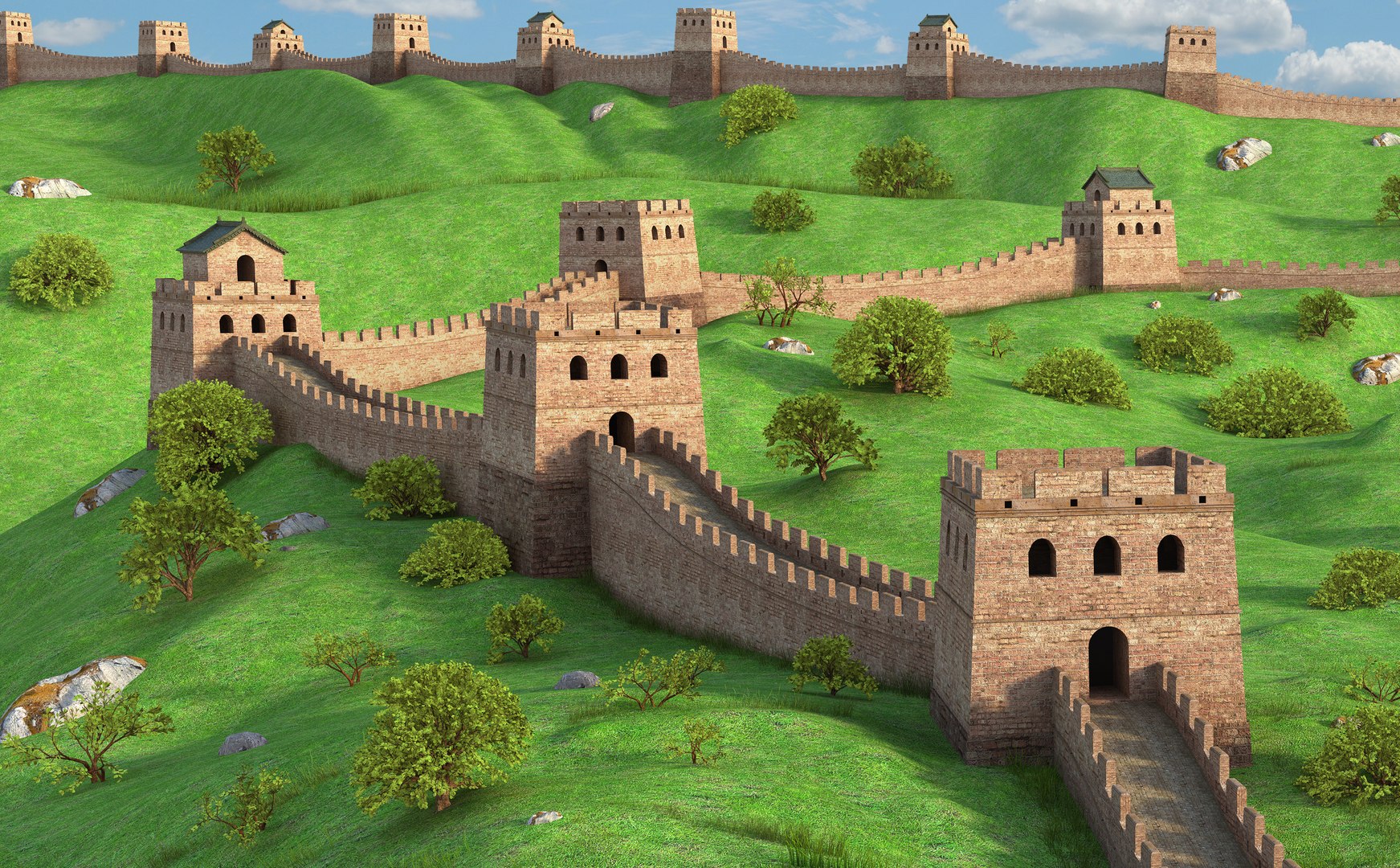 great wall china 3D model https://p.turbosquid.com/ts-thumb/nS/rUhBL6/cjpqxgr9/wallschina4/jpg/1543949593/1920x1080/fit_q87/1f7083cf00f9fb2fbe8f3365344b208570fe9675/wallschina4.jpg