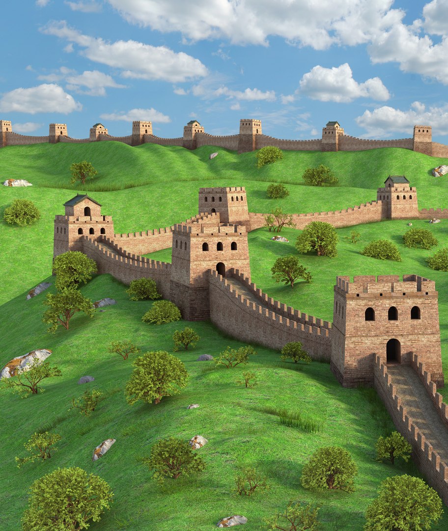 great wall china 3D model https://p.turbosquid.com/ts-thumb/nS/rUhBL6/hSeLCHir/wallschina3/jpg/1543949593/1920x1080/fit_q87/d199fbf0a7d557e643459dae3564a15675ddf8cc/wallschina3.jpg