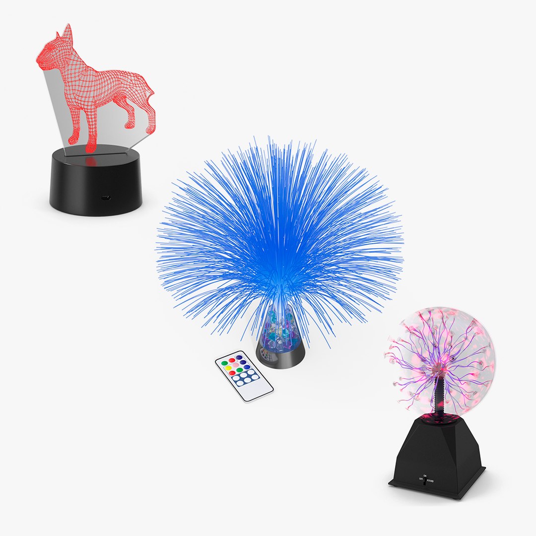 Led Lightings Collection 3D model preview