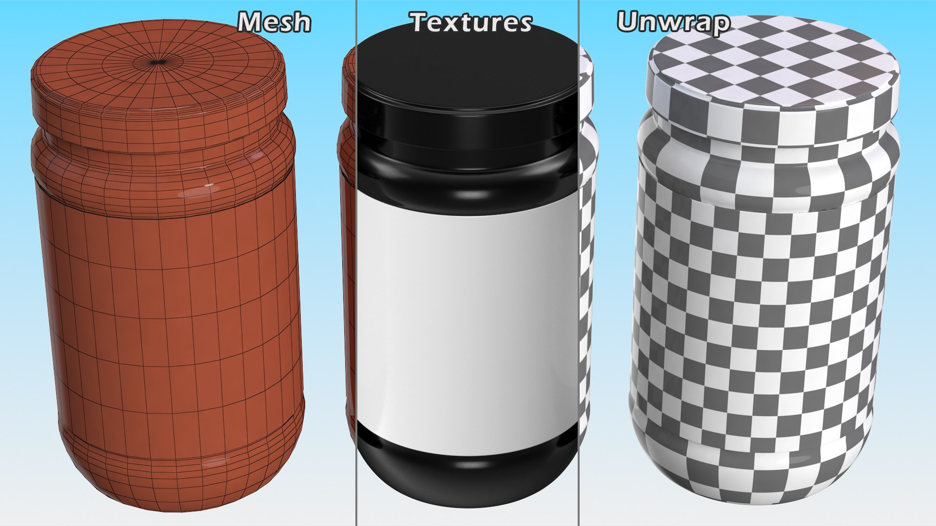 Amino Acids Jar 3D https://p.turbosquid.com/ts-thumb/nS/theE2u/Vg/aminoacidsjar3dmodel013/jpg/1630352124/1920x1080/fit_q87/753208dfa762319b01f406ee2c7d08f735382c8b/aminoacidsjar3dmodel013.jpg