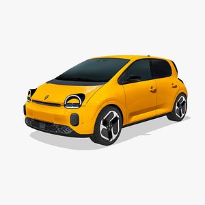 3D Renault Twingo E-Tech 2026