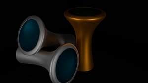 musical drums 3D model