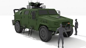 Military Vehicle Pack Tank  Humvee MRAP Game Ready 3D Models PBR Blender FBX OBJ