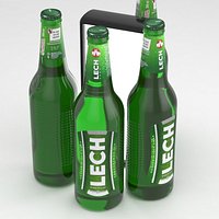 Beer Bottle Lech Premium 500ml