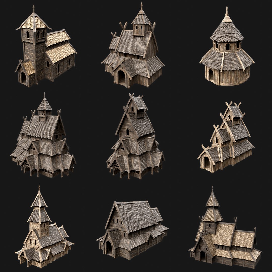 VIKING WOODEN NORSE CHURCH GOTHIC TEMPLE AAA COLLECTION model https://p.turbosquid.com/ts-thumb/nT/3uIWGR/83/render/png/1687448685/1920x1080/fit_q87/7175a885e09ae3434d8ff46445d3344391d13d92/render.jpg