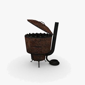 3D washing machine model