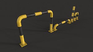 3D Protection Barrier parking barricade