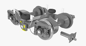 Bogie with coupling
