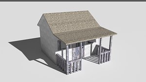 Small Dilapidated Hut 2