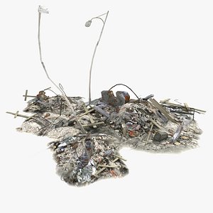 max heap debris rubble ruins