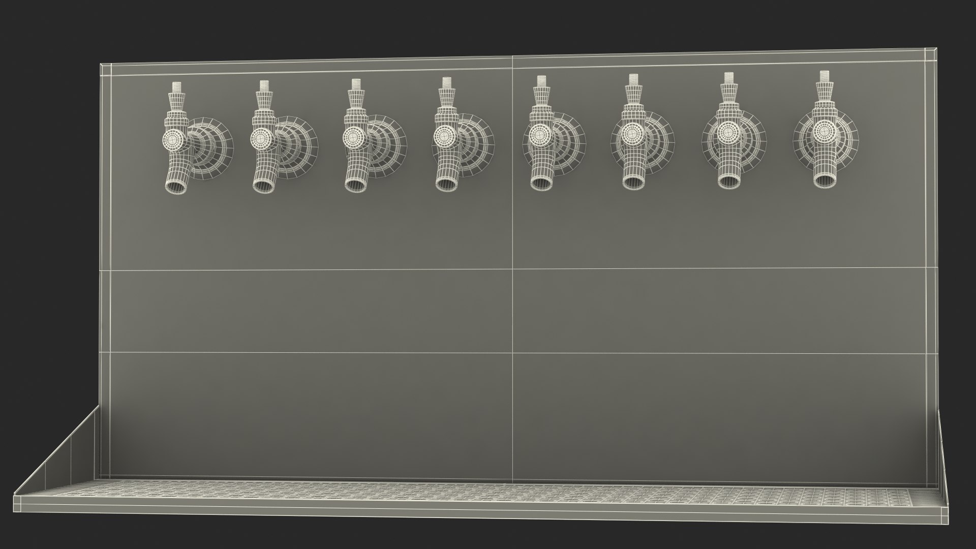 3D wall mount beer dispenser model https://p.turbosquid.com/ts-thumb/nT/HRgJYV/ON/wallmountbeerdispenser8faucetmb3dmodel028/jpg/1611219573/1920x1080/fit_q87/98bcdec10f25ce14d4cd3b0262561e939948c56c/wallmountbeerdispenser8faucetmb3dmodel028.jpg