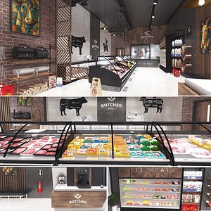 Butcher Shop 1 3D
