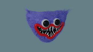 Huggy Wuggy Fan Art Poppy Playtime Inspired Character 3D Model 3D model