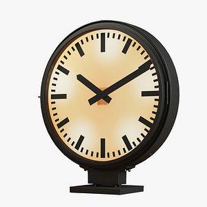 Restoration Hardware - Train Station Clock