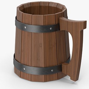 3D Old Mug
