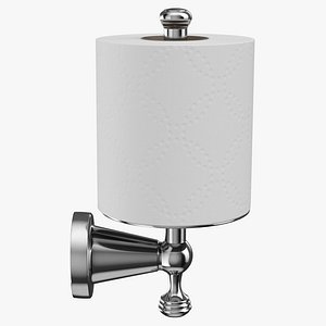 3D toilet paper holder