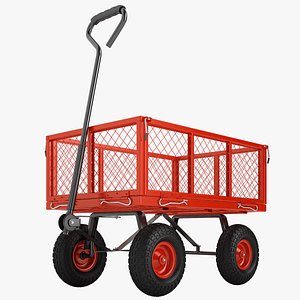 3D Garden Trolley 03