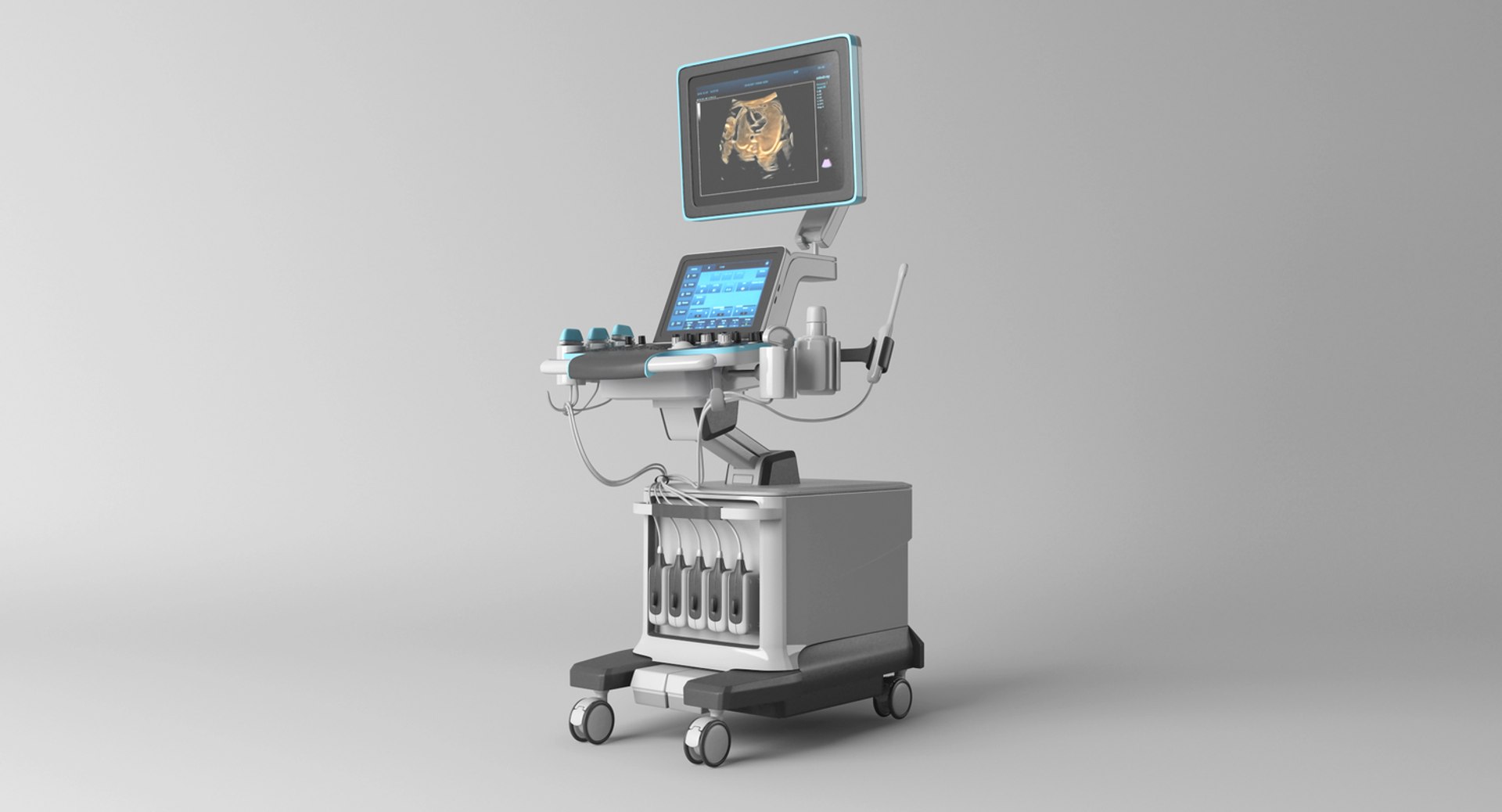 Realistic Medical Imaging Devices 3D Model TurboSquid 1261589