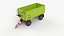 Conow HW 80 V9 Agricultural Dump Trailer Green Rigged