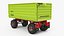 Conow HW 80 V9 Agricultural Dump Trailer Green Rigged