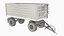 Conow HW 80 V9 Agricultural Dump Trailer Green Rigged