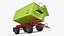 Conow HW 80 V9 Agricultural Dump Trailer Green Rigged