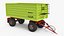 Conow HW 80 V9 Agricultural Dump Trailer Green Rigged