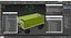 Conow HW 80 V9 Agricultural Dump Trailer Green Rigged