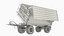 Conow HW 80 V9 Agricultural Dump Trailer Green Rigged