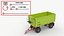 Conow HW 80 V9 Agricultural Dump Trailer Green Rigged