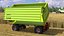 Conow HW 80 V9 Agricultural Dump Trailer Green Rigged