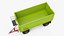 Conow HW 80 V9 Agricultural Dump Trailer Green Rigged