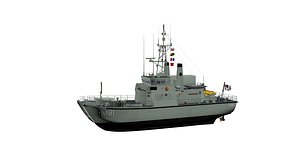 Bay Class Inshore Mine Hunter - HMAS Shoalwater model