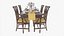 Antique Dining Room - Cinema 4D Octane Render plus Formats