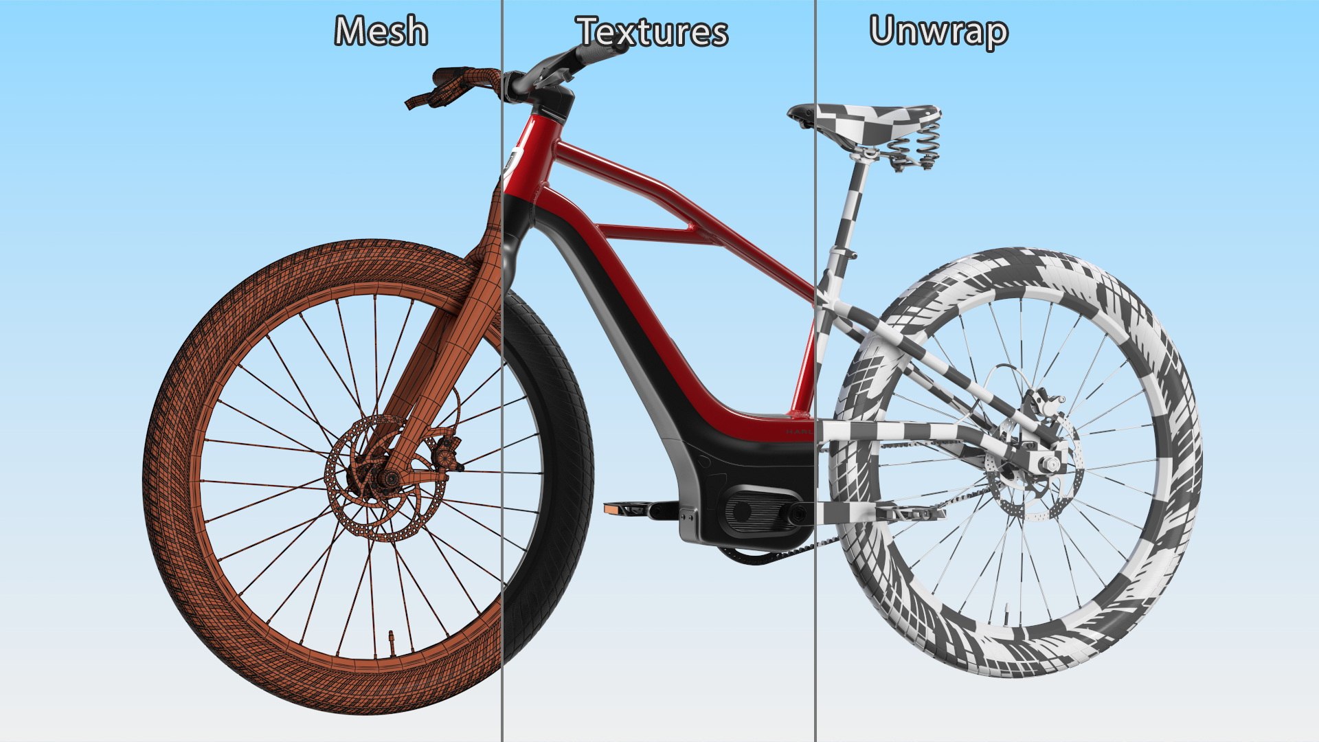 3D Electric Bike Harley Davidson Red model https://p.turbosquid.com/ts-thumb/nT/fiIRzX/TS/electricbikeharleydavidsonredc4dmodel015/jpg/1718667739/1920x1080/fit_q87/f75a46156e0466eac50ec853523da3b59e5e7418/electricbikeharleydavidsonredc4dmodel015.jpg