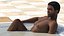African American Man and Women in Jacuzzi Virtus Hot Tub Rigged model