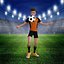 3D Cartoon Football player rigged