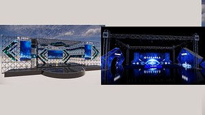 3D Truss Frames-A4 model