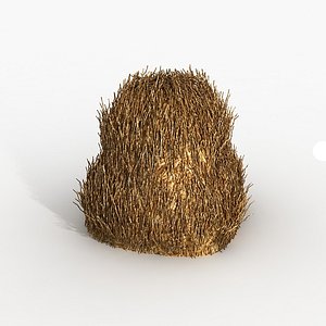 stack hay 3d obj