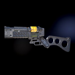 FalloutLaserPistolmax2023 3D model