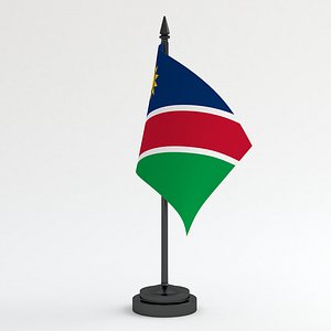 Table Flag Namibia 3D model