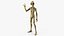 Humanoïde Extraterrestre Créature Voeux Pose Fourrure