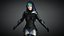 AAA Cyber Punk Personaje Femenino 01